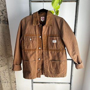 Carhartt brown corduroy workwear jacket